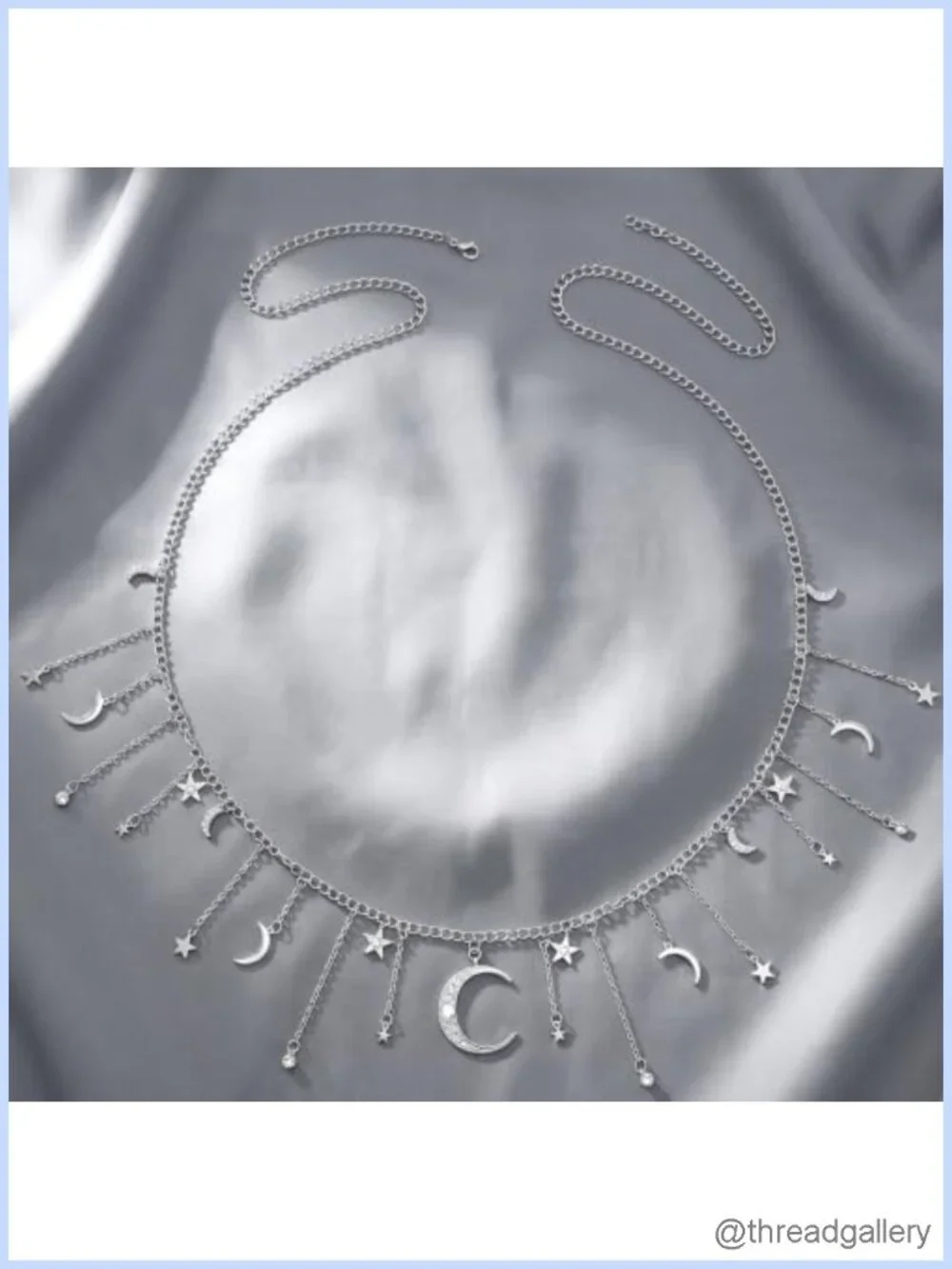 N/A silver waist